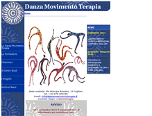 Tablet Screenshot of danzamovimentoterapia.it